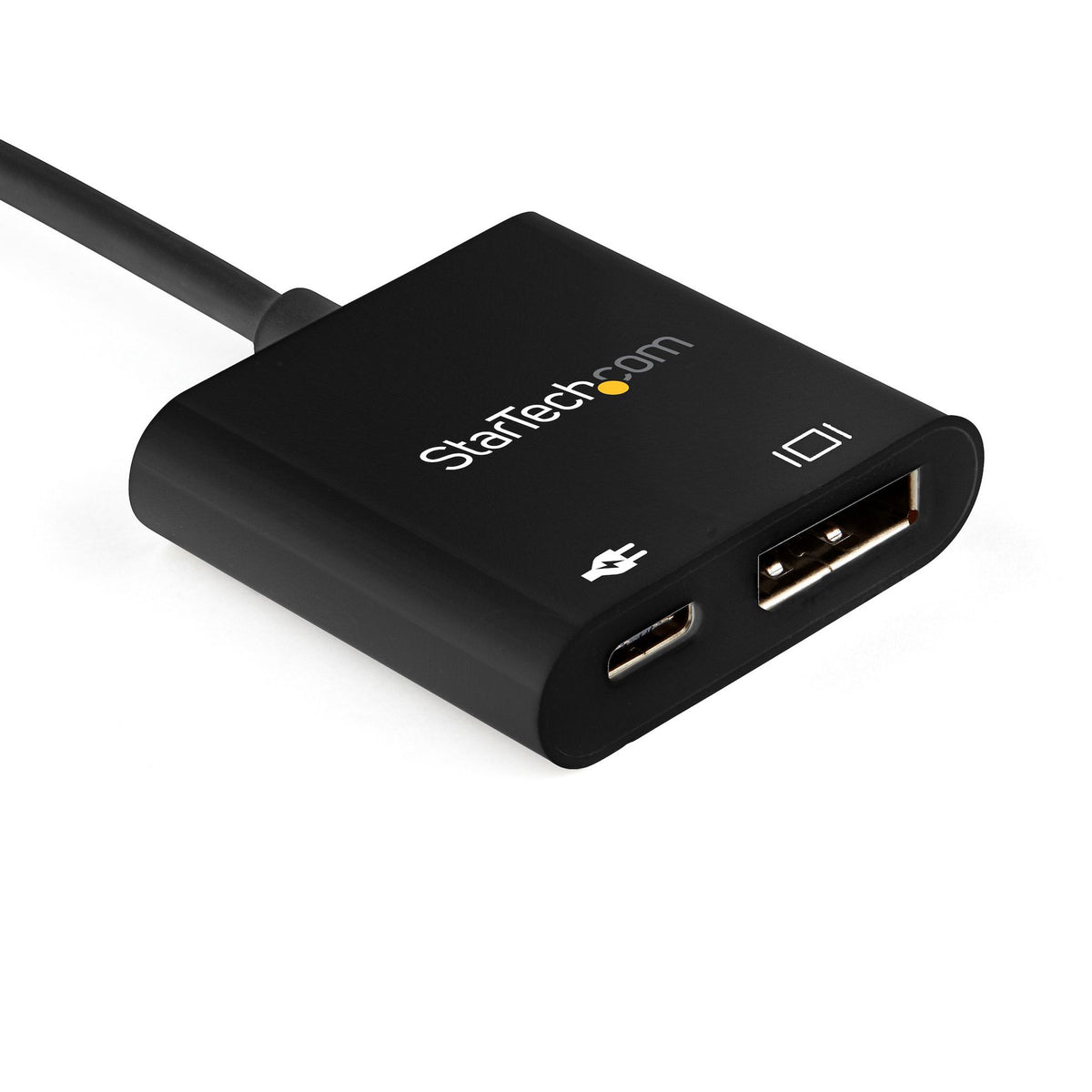 StarTech.com USB C to DisplayPort Adapter 8K 4K 60W PD Black