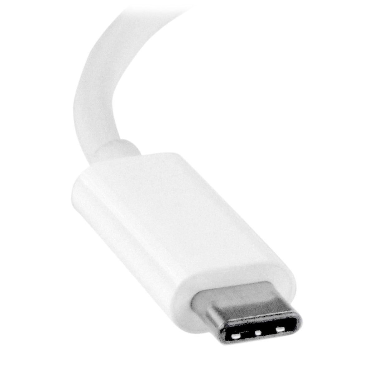 StarTech.com USB-C to DVI Adapter White 1920x1200 Thunderbolt 3 Compatible