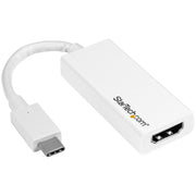 StarTech.com USB-C to HDMI Adapter 4K 30Hz White