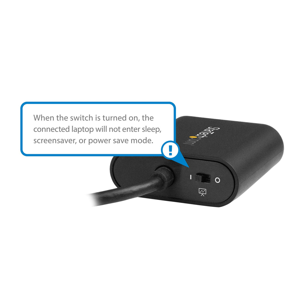 StarTech.com USB C to HDMI Adapter 4K 60Hz Thunderbolt 3 Black