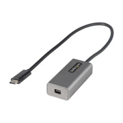 StarTech.com USB C to Mini DisplayPort Adapter 4K 60Hz 12" Cable DP 1.2