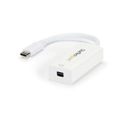 StarTech.com USB-C to Mini DisplayPort Adapter 4K 60Hz White Thunderbolt 3