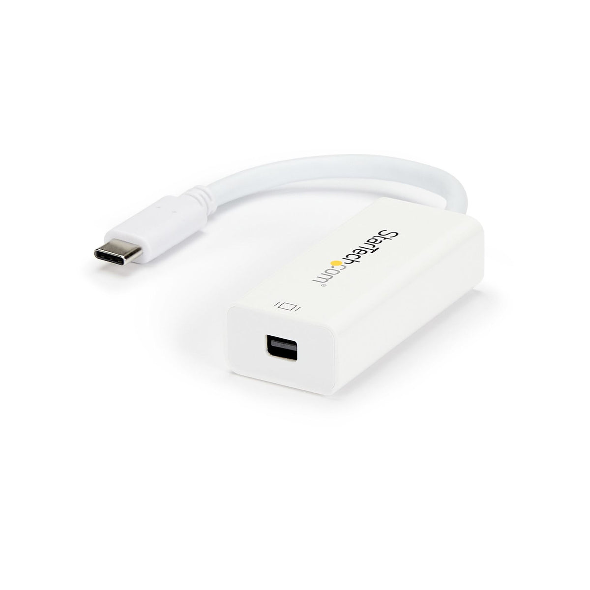 StarTech.com USB-C to Mini DisplayPort Adapter 4K 60Hz White Thunderbolt 3
