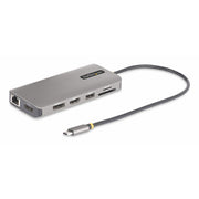 StarTech.com USB-C Triple-Monitor Adapter Dual 4K HDMI DP 4x USB-A GbE SD 100W