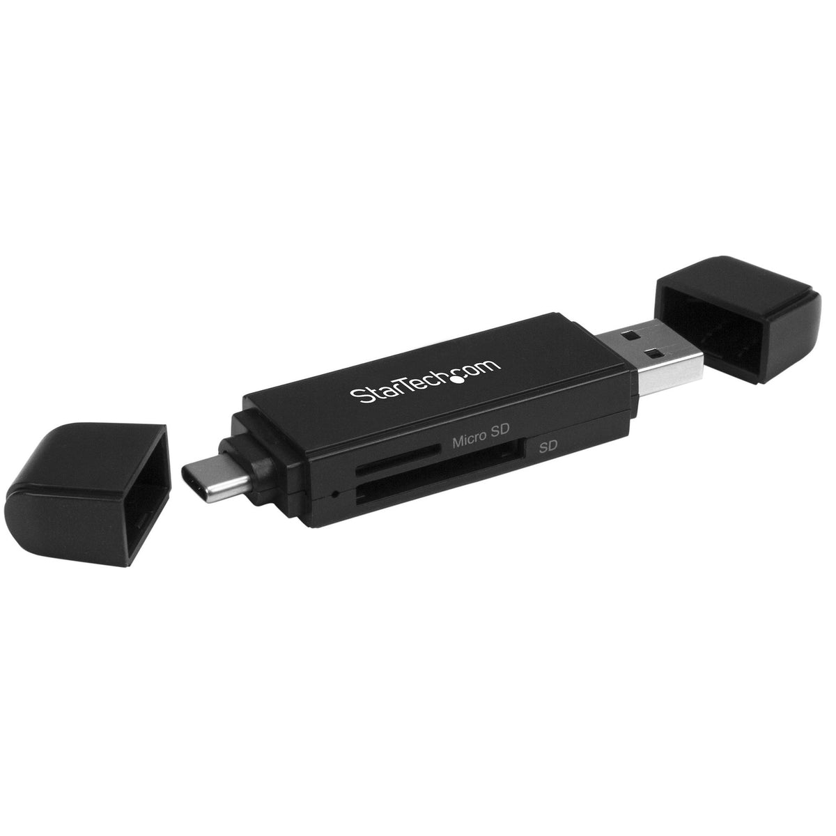 StarTech.com USB-C USB-A SD microSD Memory Card Reader USB 3.0