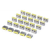 StarTech.com USB Port Blocker Plug 25-Pack Plastic