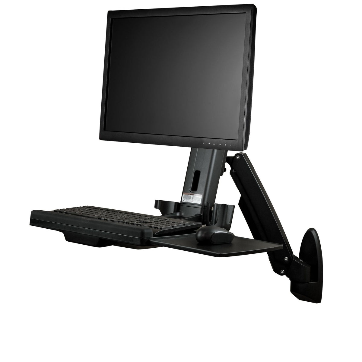 StarTech.com Wall Mount Workstation Full Motion 34" 10.52kg VESA 75x75/100x100