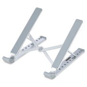 StarTech Foldable Laptop Riser Stand Adjustable Aluminum 9 Tilt Angles 22lb