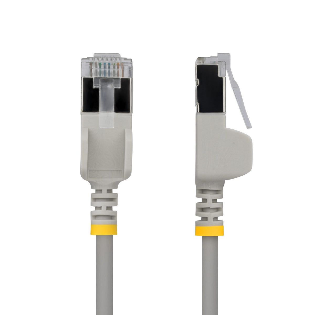 StarTech Gray Ultra Slim Cat6A 80cm FTP Ethernet Cable 34AWG Bare Copper
