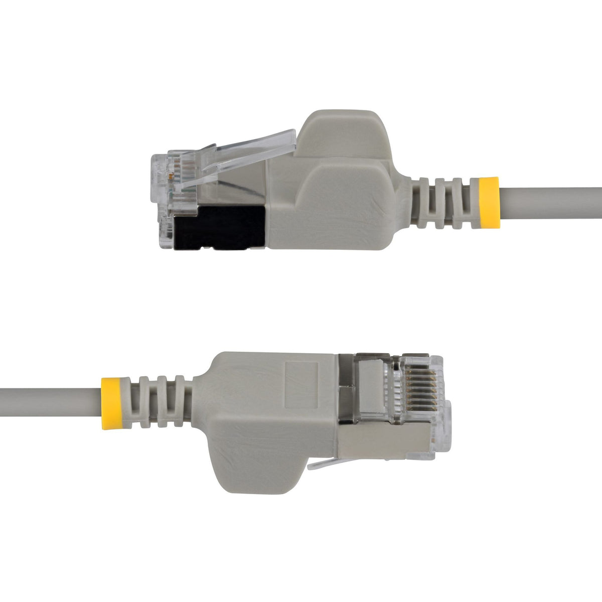StarTech Gray Ultra Slim Cat6A 80cm FTP Ethernet Cable 34AWG Bare Copper