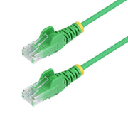 StarTech Green Slim CAT6 Ethernet Cable 7m Snagless RJ45 UTP LSZH 28AWG Pure