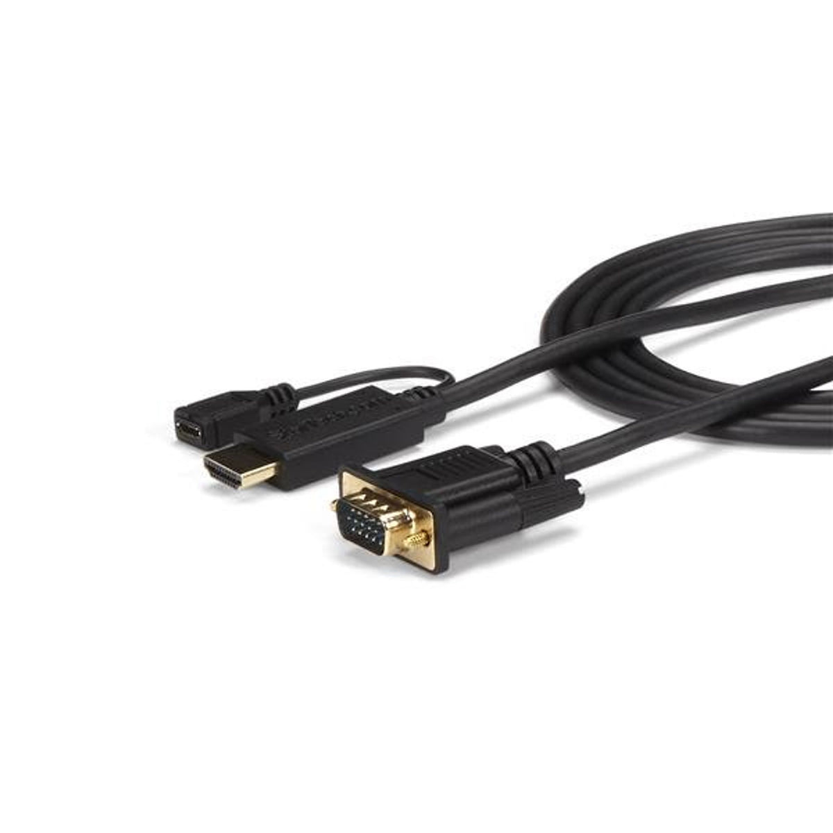 StarTech HDMI to VGA Cable 3ft 1080p Active Black