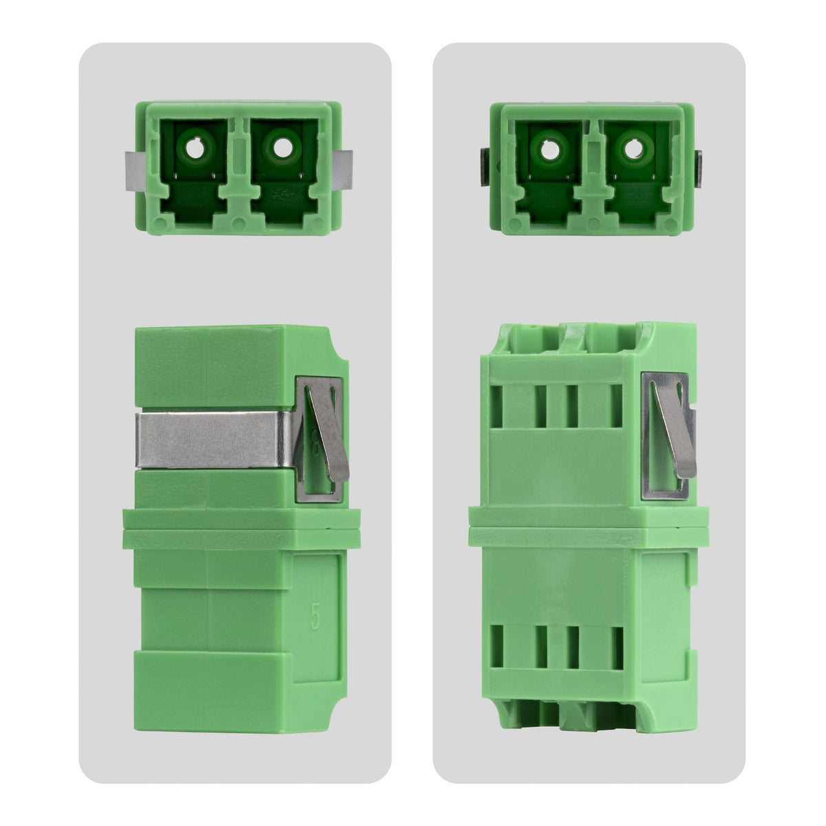 StarTech LC to LC SC Footprint Coupler 10 Pack OS2 Single Mode