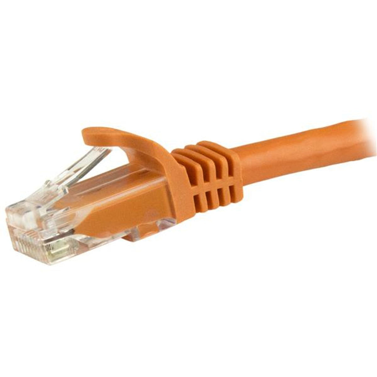 StarTech Orange CAT6 1.5m Snagless PoE Ethernet Cable 250MHz 24AWG