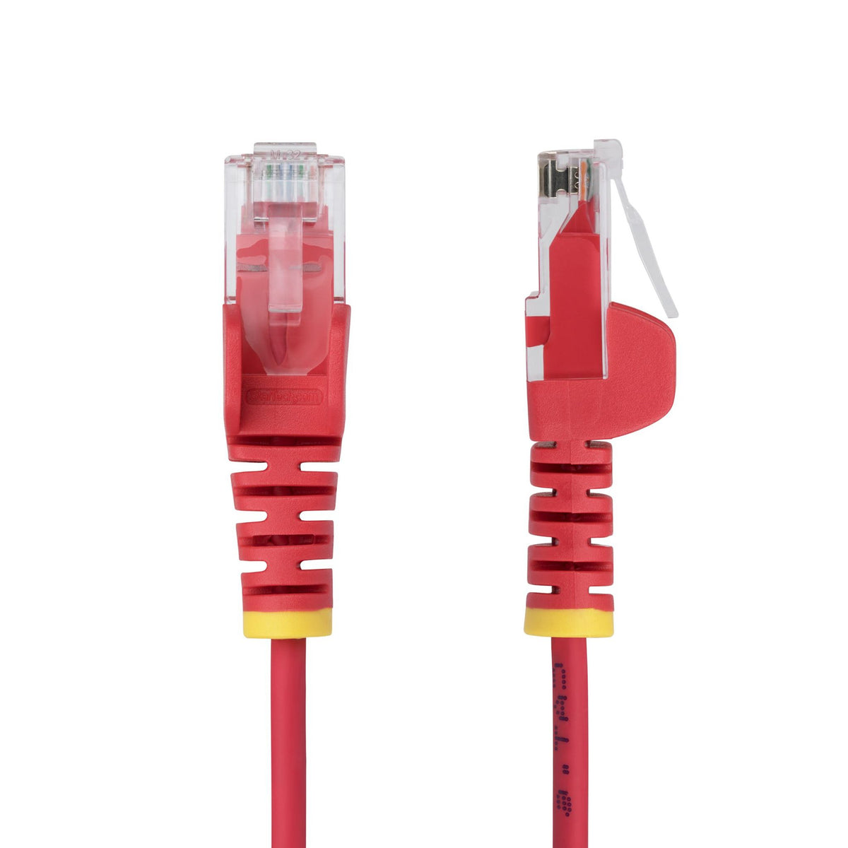 StarTech Red Slim CAT6 Ethernet Cable 10m Snagless RJ45 UTP LSZH 28AWG Pure