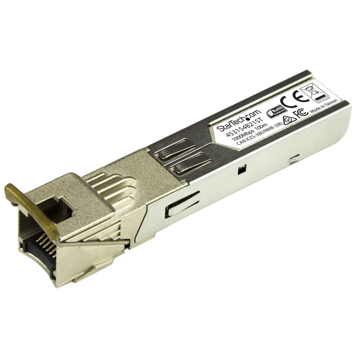 StarTech SFP Mini-GBIC RJ-45 1000Base-TX Gigabit Ethernet Module
