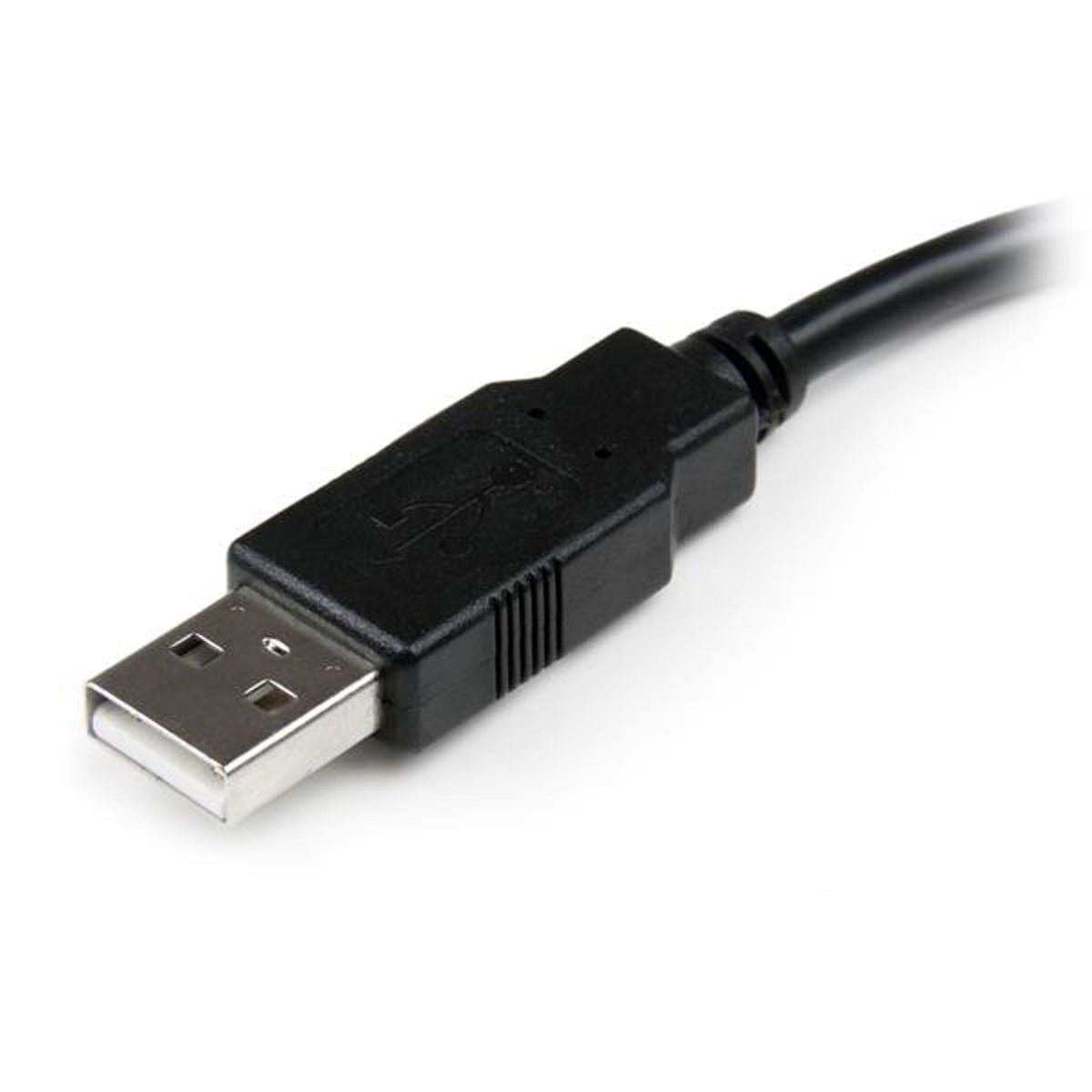 StarTech USB 2.0 6in A to A Extension Cable M/F Black