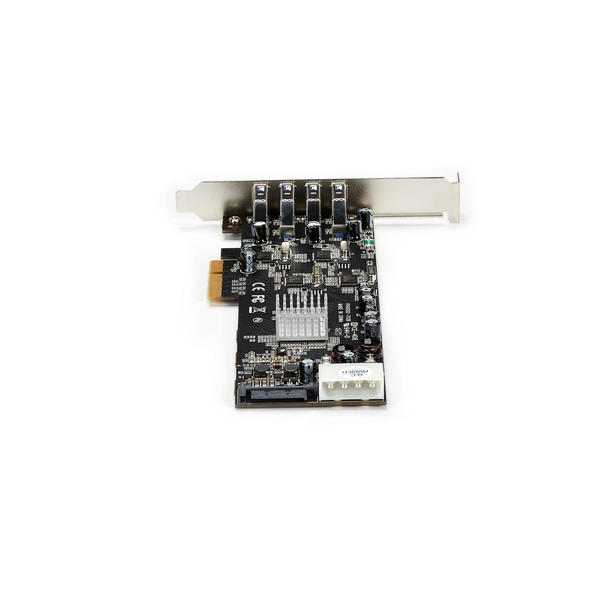 StarTech USB Adapter PCI Express x4 4x USB 3.0 Ports UASP SATA/LP4