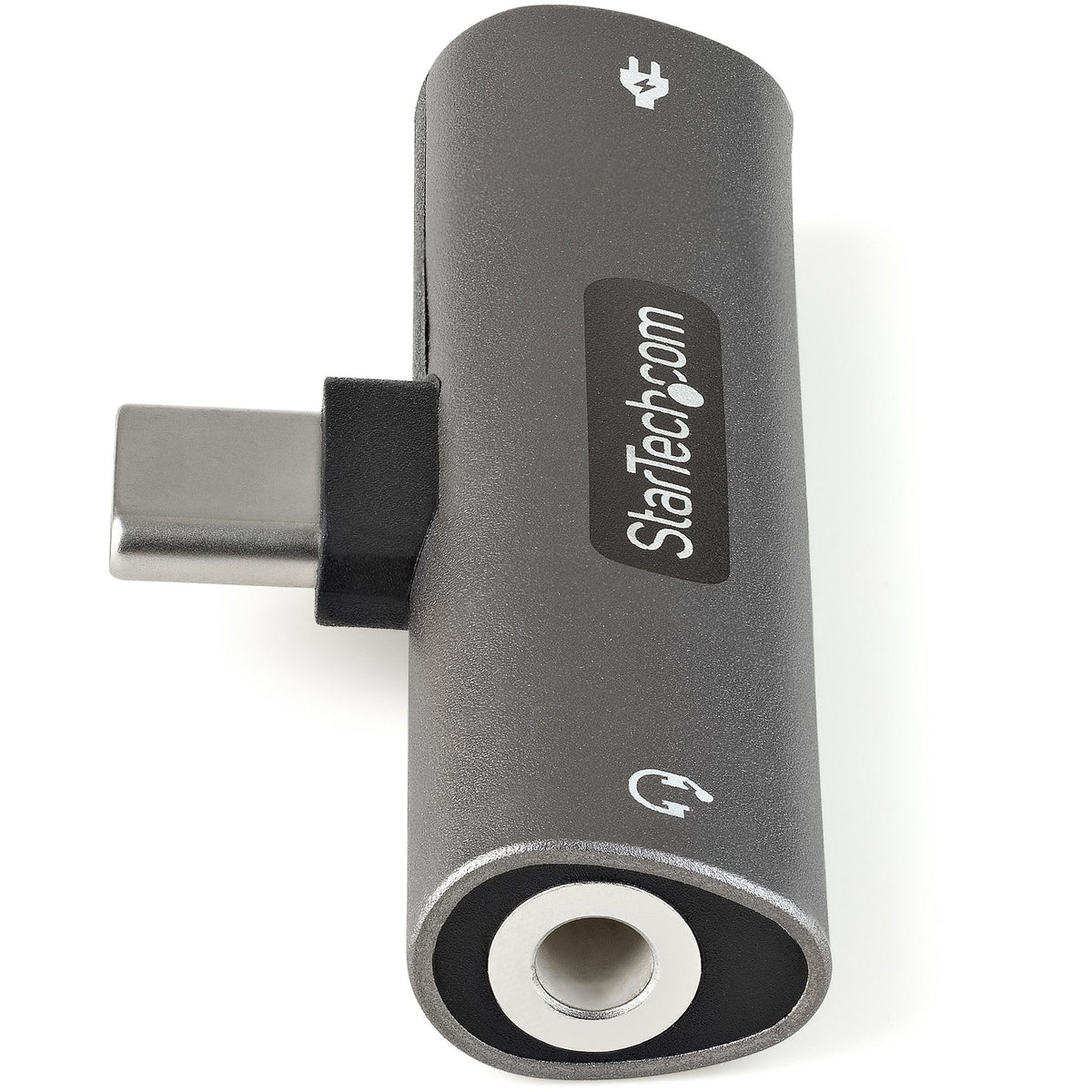 StarTech USB C Audio Charge Adapter 3.5mm TRRS 60W PD