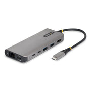 StarTech USB-C to HDMI Multiport Adapter 4K 60Hz 140W PD 5-Port Hub GbE