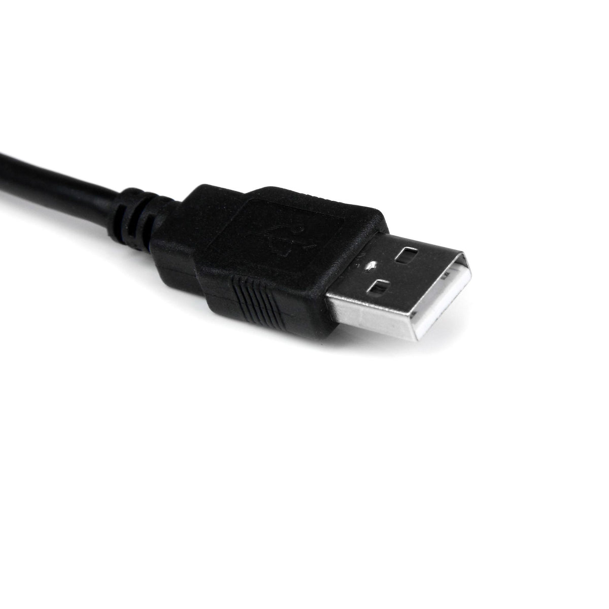 StarTech USB to Serial Adapter PL-2303 COM Retention DB-9 RS-232 Cable Black