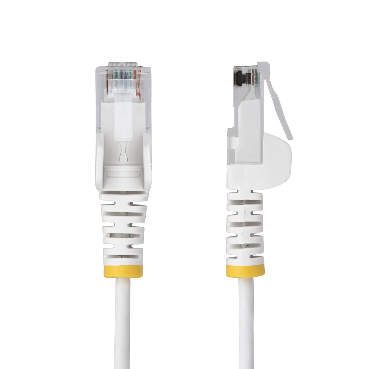 StarTech White Slim CAT6 Ethernet Cable 5m Snagless RJ45 UTP LSZH 28AWG Pure