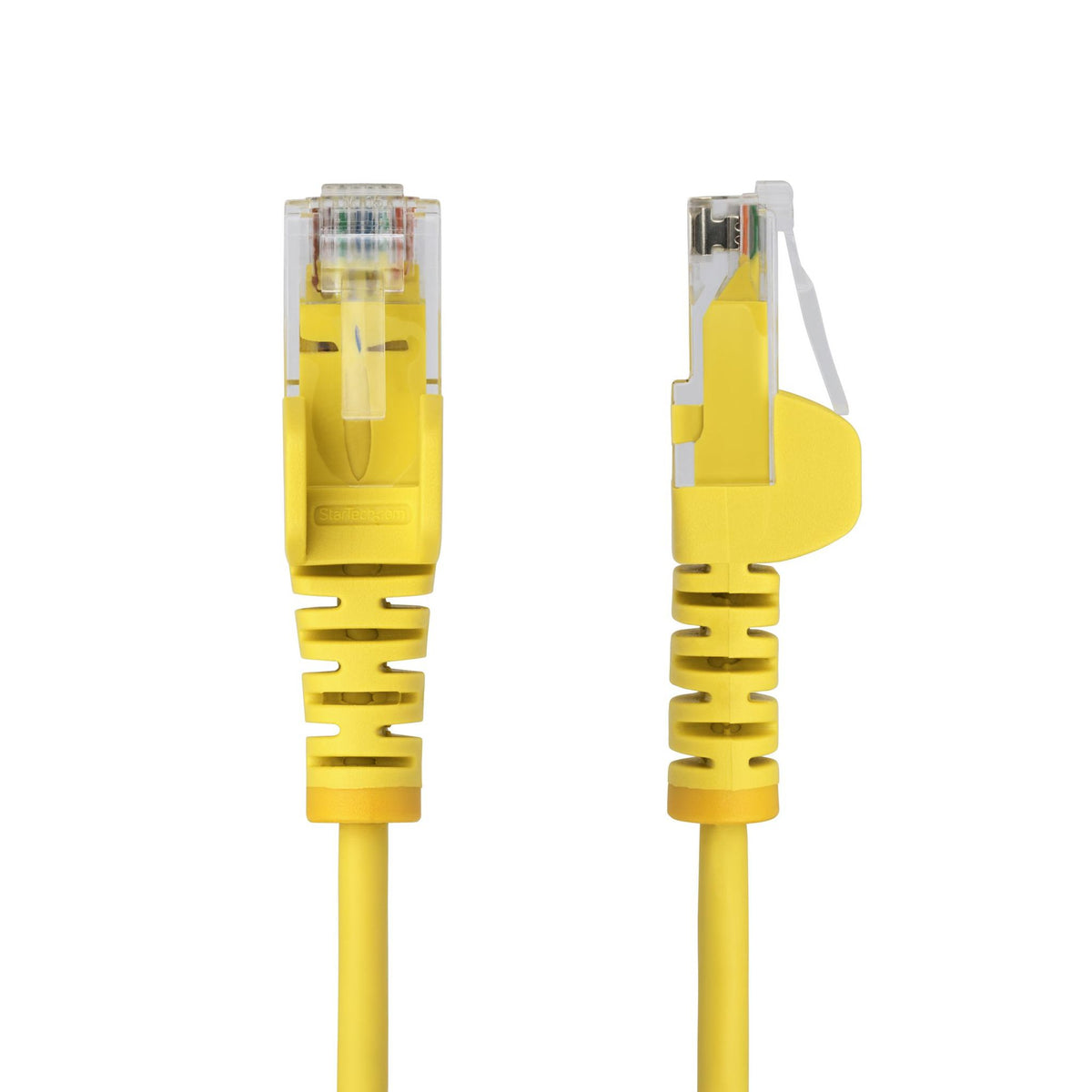 StarTech Yellow Slim CAT6 Ethernet Cable 10m Snagless RJ45 UTP LSZH 28AWG Pure