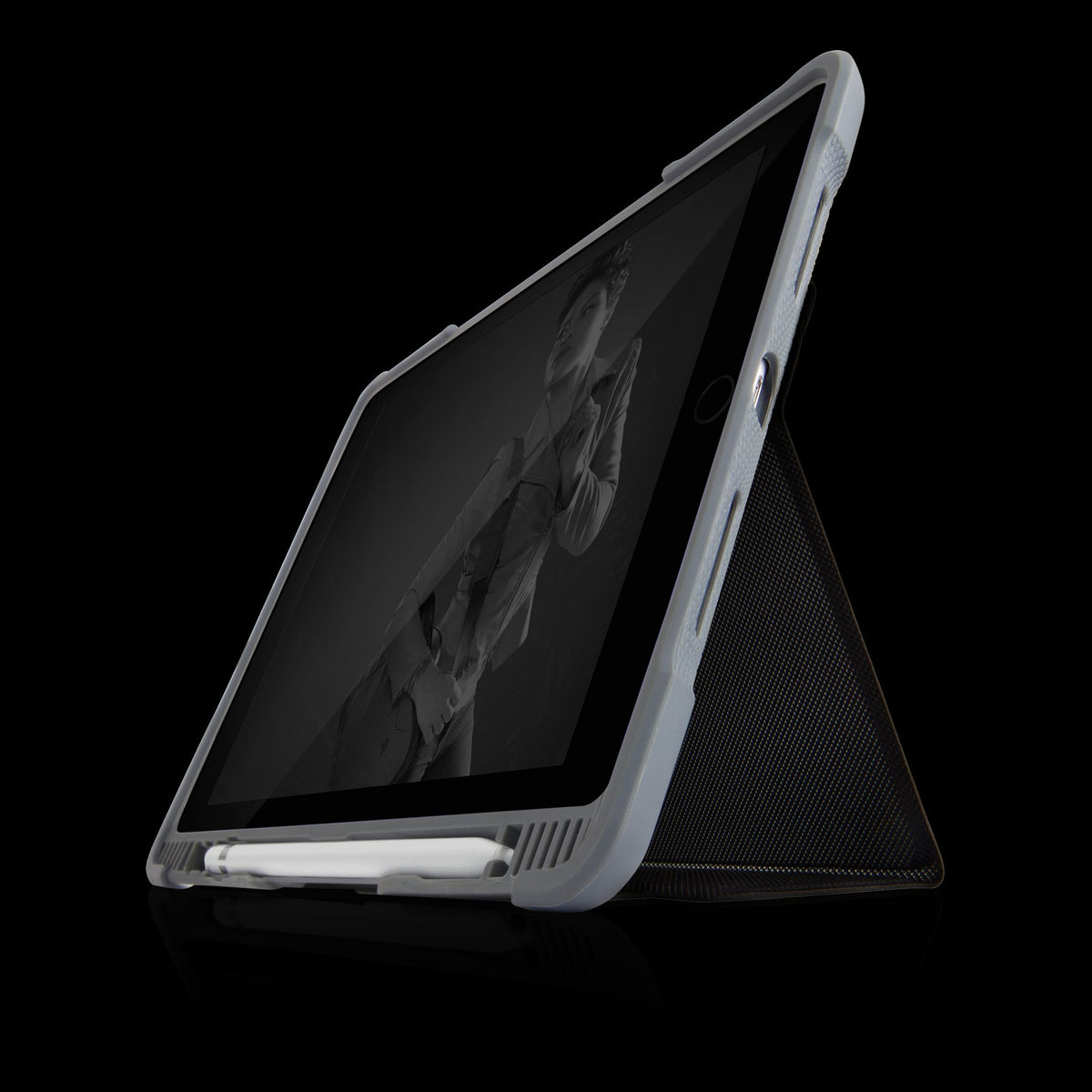 STM DUX PLUS DUO iPad 7th-9th Gen Case Black