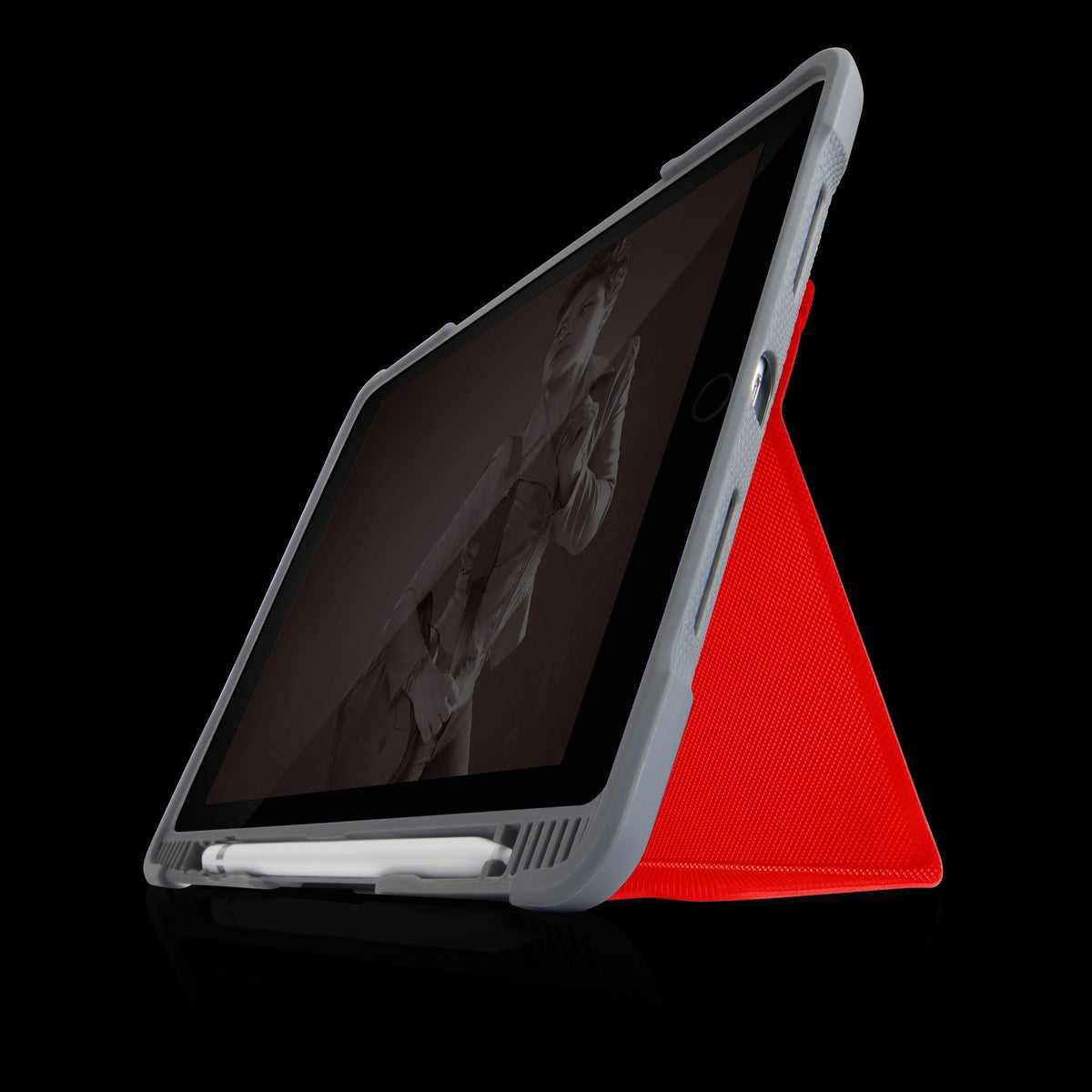 STM DUX PLUS DUO iPad 7th-9th Gen Case Red