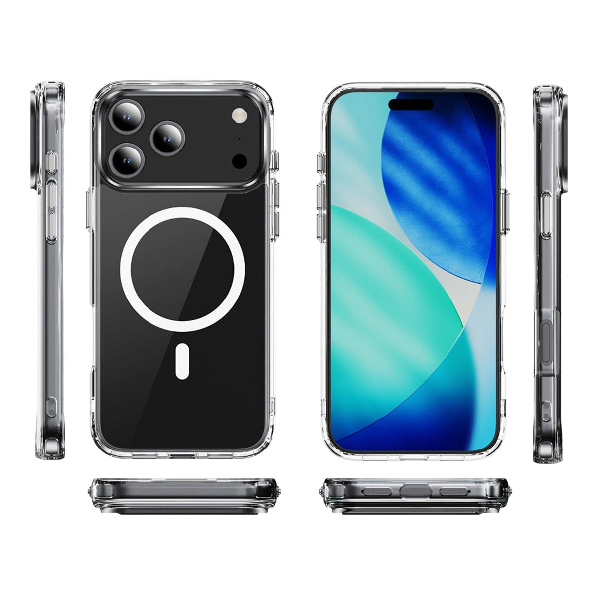 Strike Clear TPU+PC Case for iPhone 17 Pro Max with MagSafe