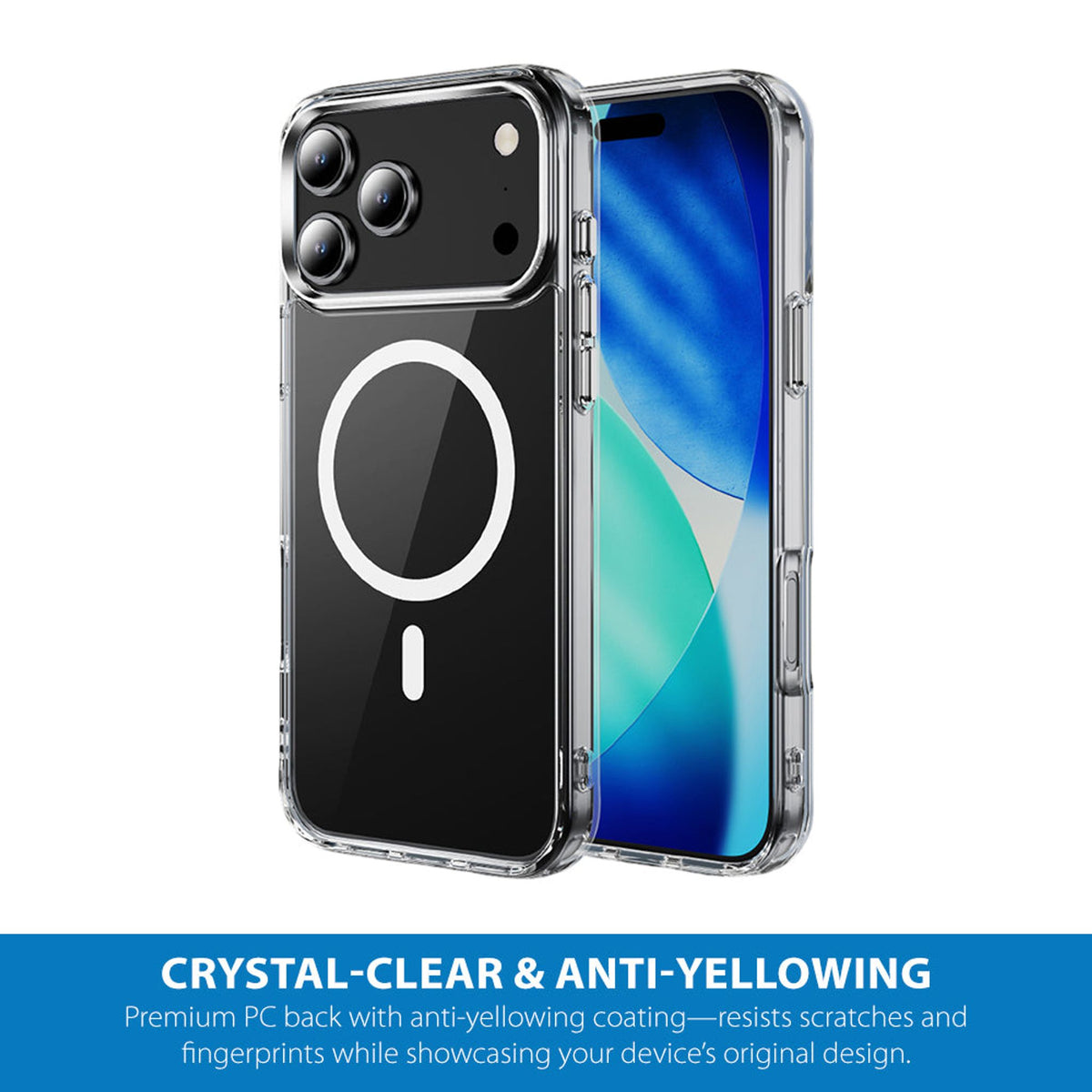 Strike Clear TPU+PC Case for iPhone 17 Pro Max with MagSafe