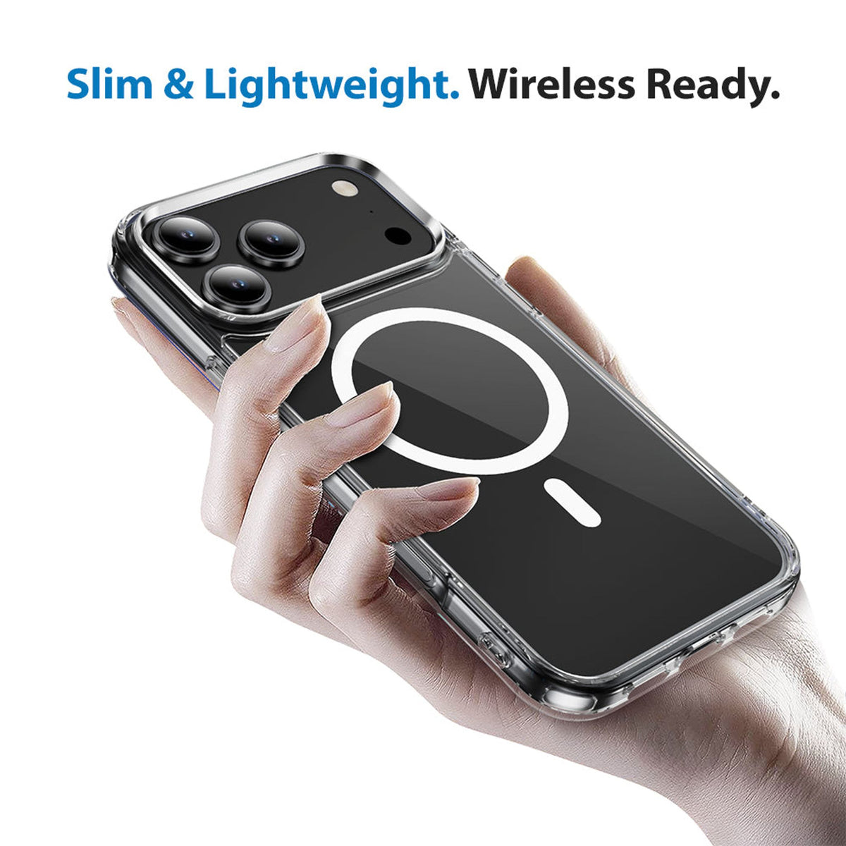 Strike Clear TPU+PC Case for iPhone 17 Pro Max with MagSafe