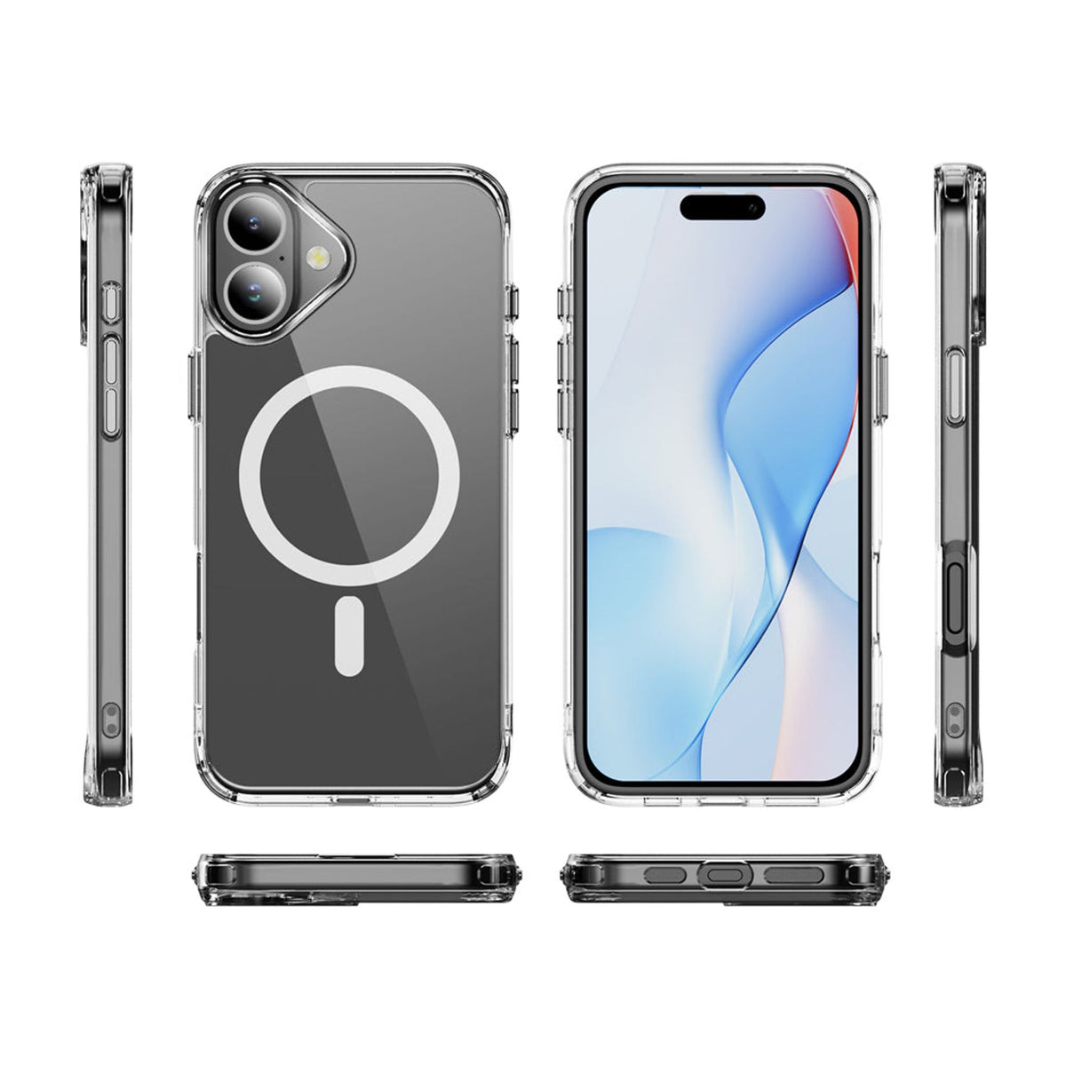 Strike Clear TPU+PC Case for iPhone 17 with MagSafe