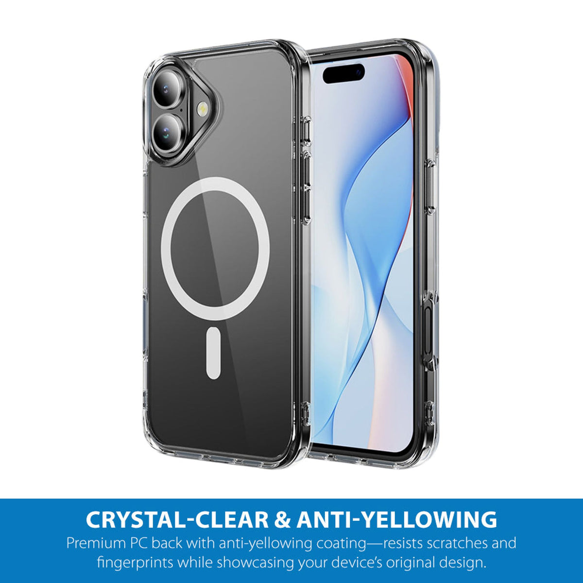 Strike Clear TPU+PC Case for iPhone 17 with MagSafe