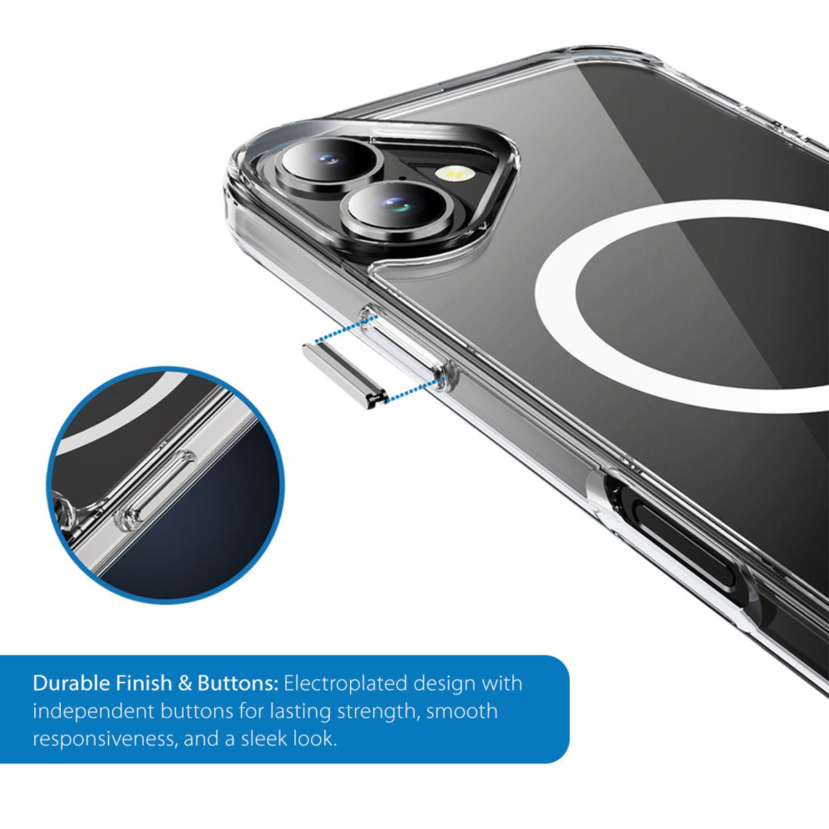 Strike Clear TPU+PC Case for iPhone 17 with MagSafe