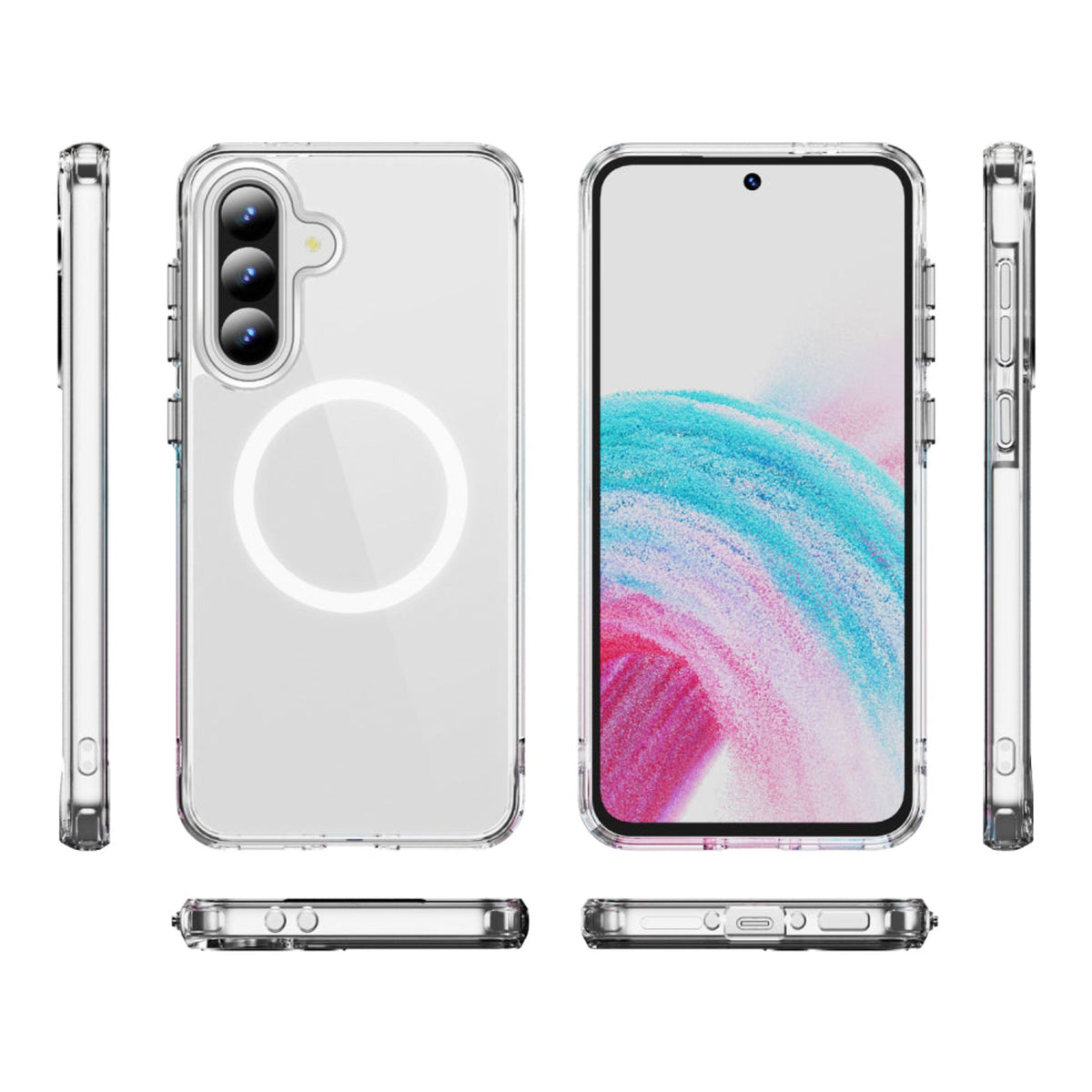 Strike Clear TPU+PC Case for Samsung Galaxy A36