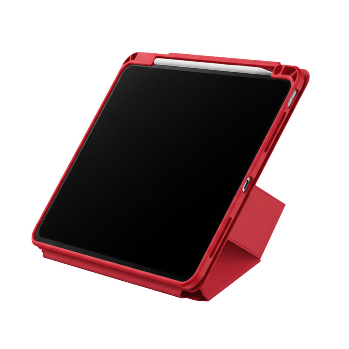 Strike EduCase Folio Protective Case for iPad 11th/10th Gen Red