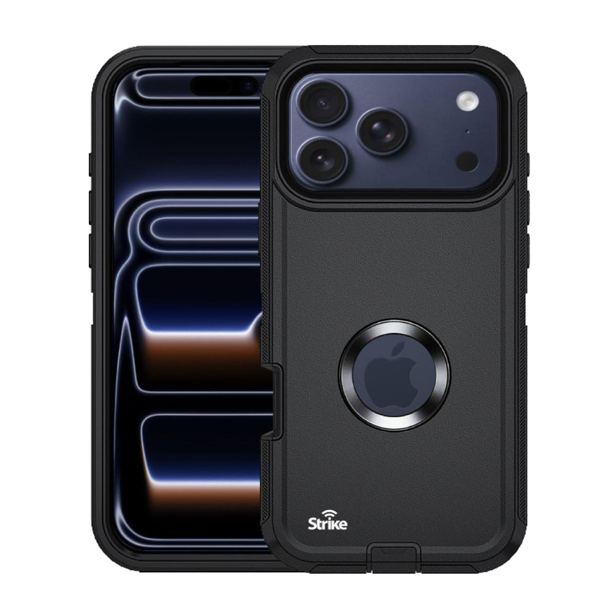 Strike Rugged Case for Apple iPhone 17 Pro Black