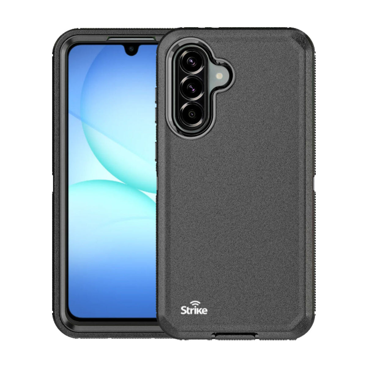 Strike Rugged Case for Samsung Galaxy A17 Black V2