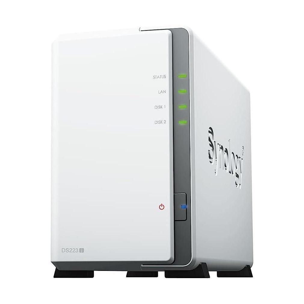 Synology DiskStation DS223J 2-Bay 3.5" SATA HDD/ 2.5" SATA SSD/ 4-core 1.7 GH...