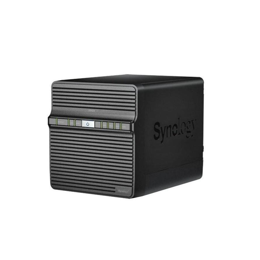 Synology DiskStation DS423 4-Bay 3.5" Diskless 2xGbE NAS Realtek RTD1619B 4-c...