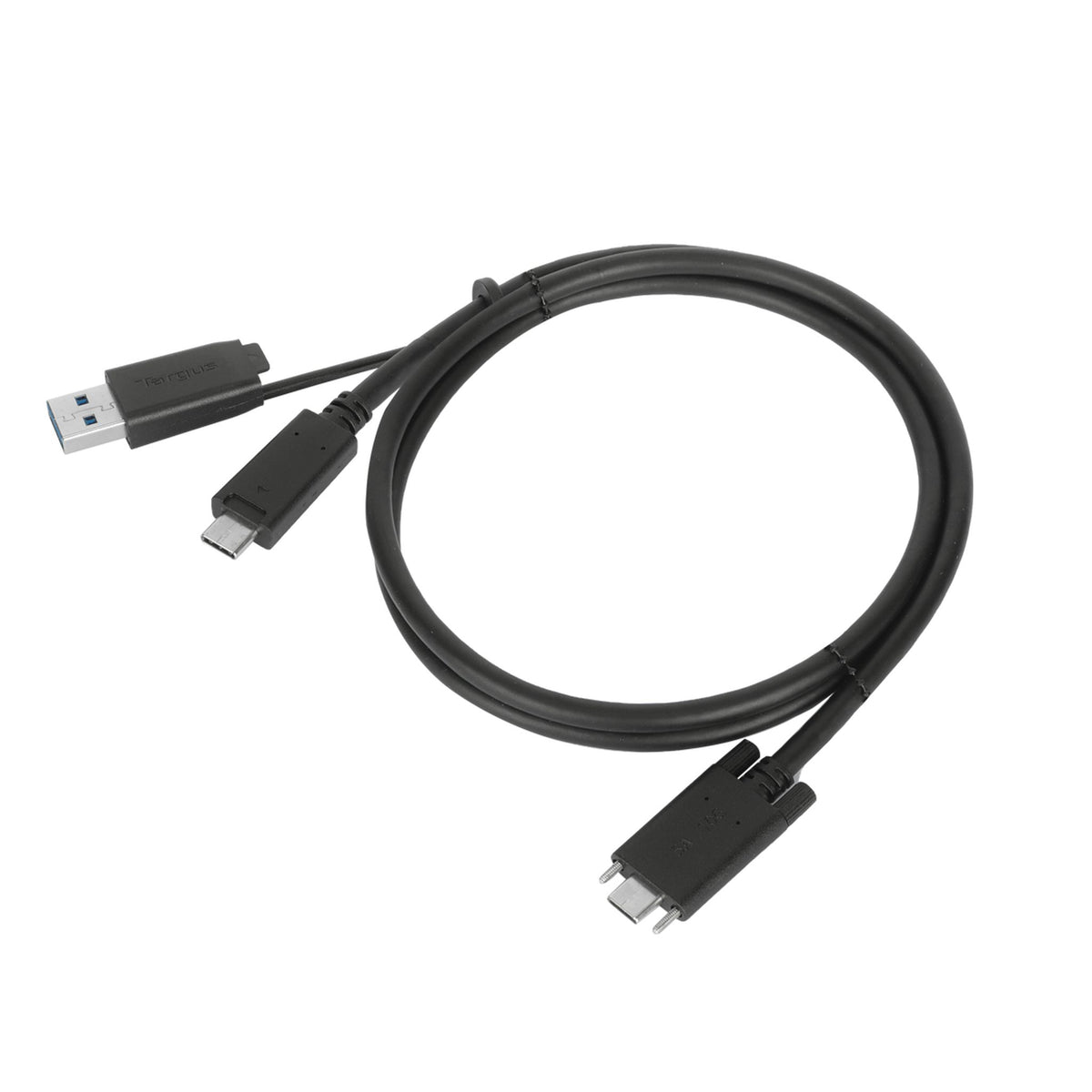 Targus ACC1135GLX 1.8m USB-C to USB-A Data Cable Black