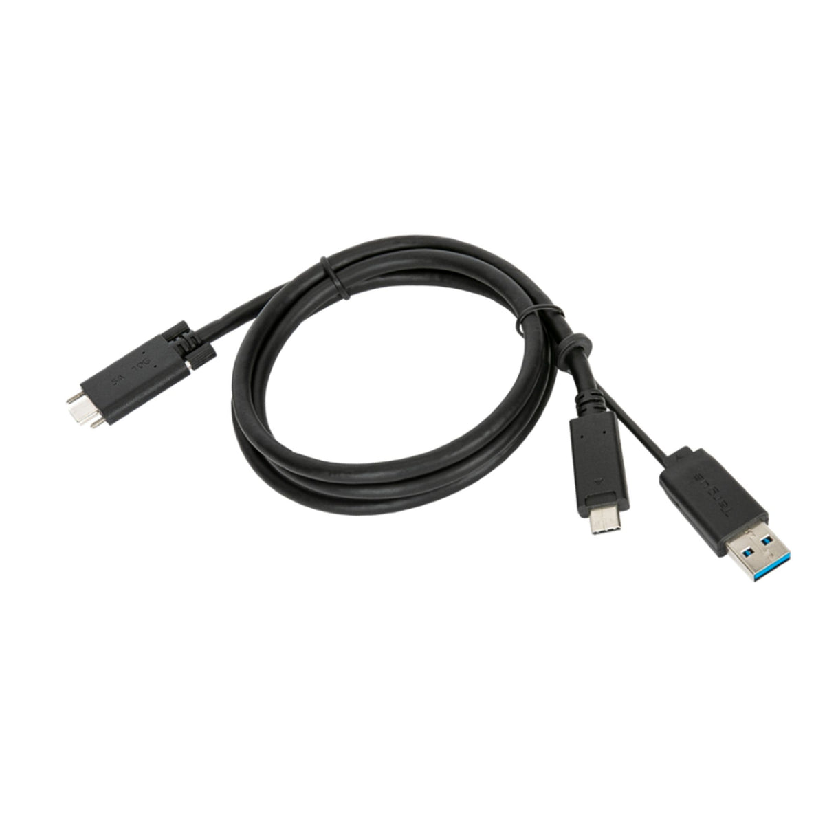 Targus ACC1135GLX 1.8m USB-C to USB-A Data Cable Black