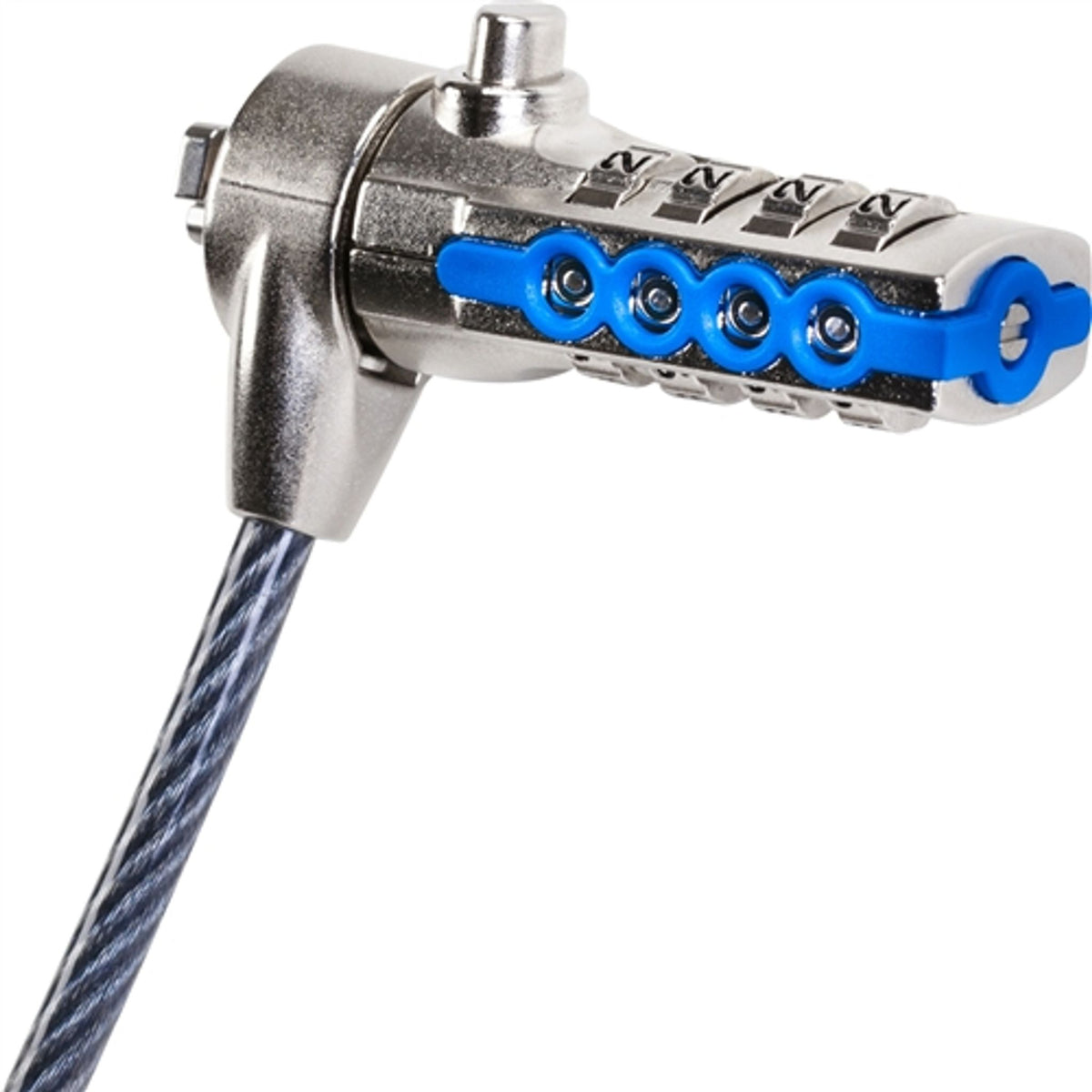 Targus DEFCON 2m Resettable Combo Lock Galvanized Steel Notebooks