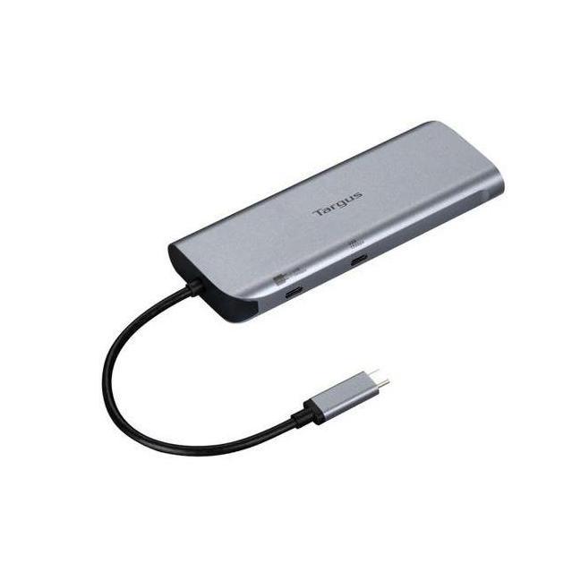 Targus Dual Video Mobile Dock with 140W EPR Pass-Thru USB-C 3.2 Ethernet 2xHD...