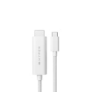 Targus HD6007WHGL 2.5m USB-C/HDMI A/V Cable White