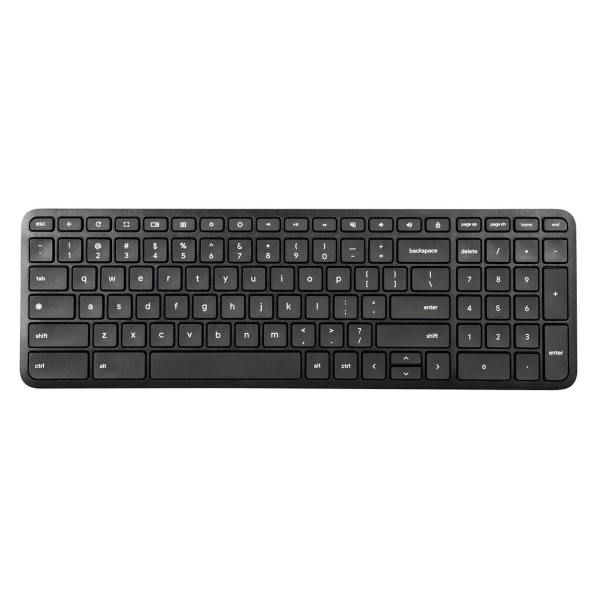 Targus Midsize Antimicrobial Bluetooth Wireless Keyboard for Chromebook