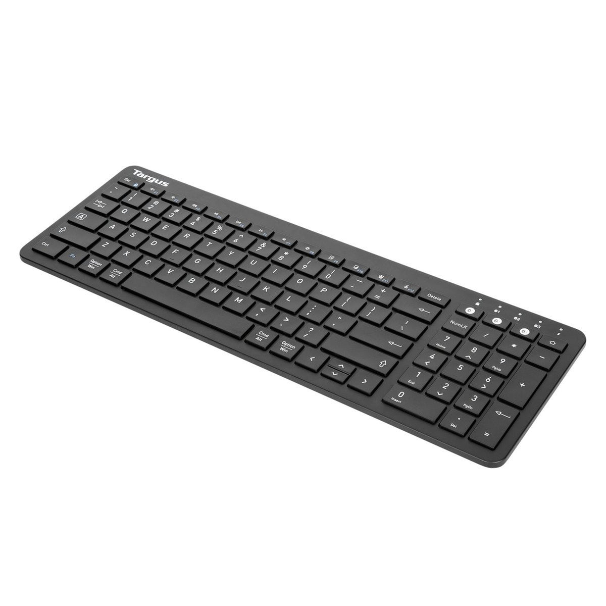 Targus Midsize Antimicrobial Bluetooth Wireless Keyboard Multi-Device US