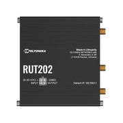 Teltonika RUT202 Dual SIM Industrial LTE Cat 4 Router Dual Ethernet LTE WiFi