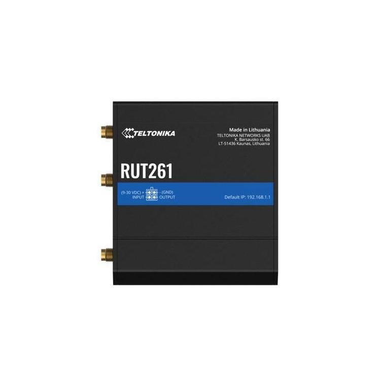 Teltonika RUT261 Industrial Cat 6 Router Instant LTE Failover Compact PSU